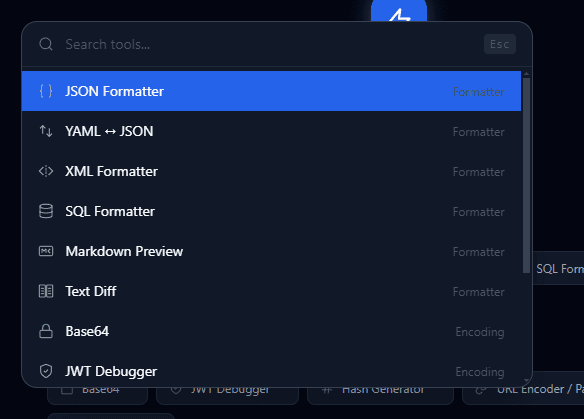 Developer Tools Software 스크린샷 2